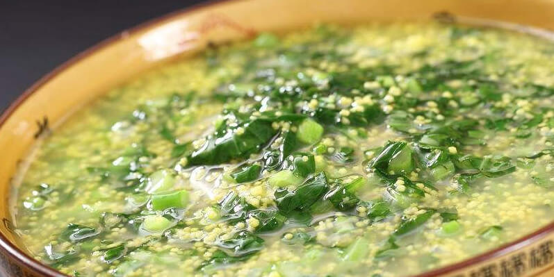 蔬菜小米粥食谱